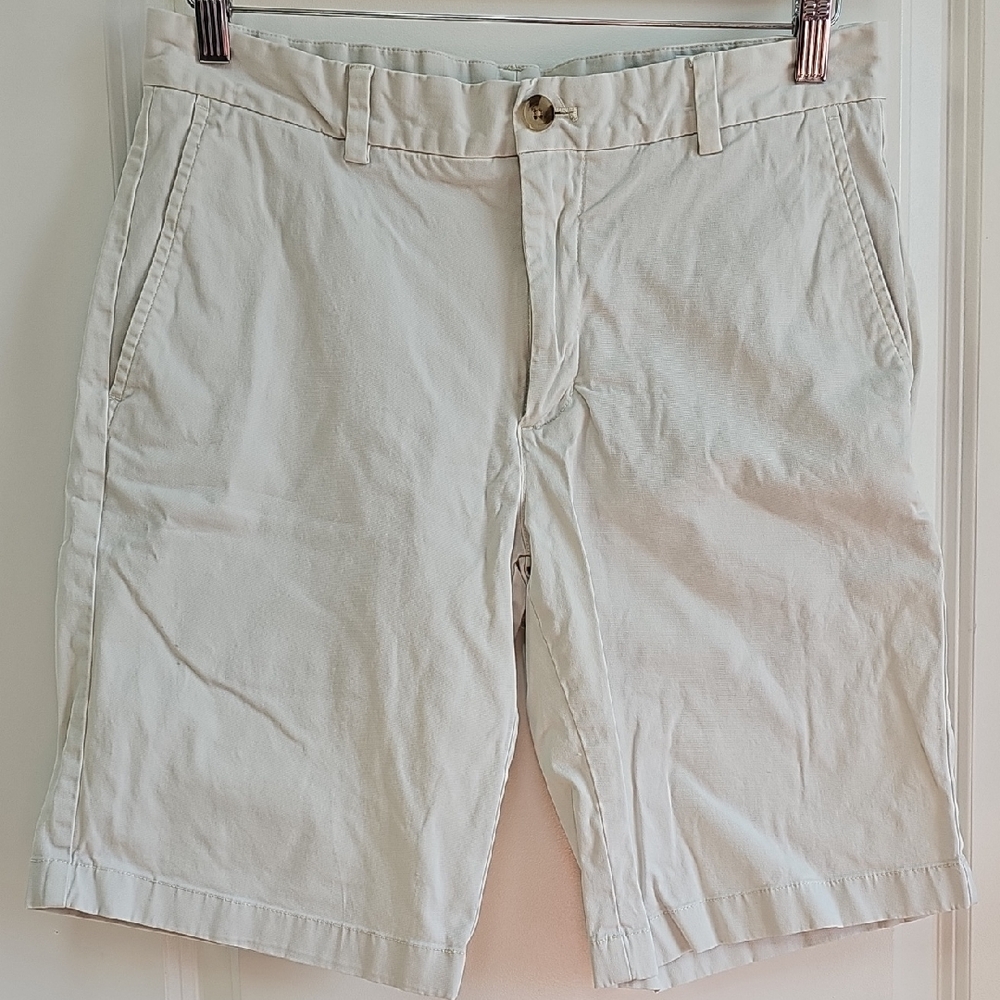 Vineyard Vines Light Tan Flat Front Shorts